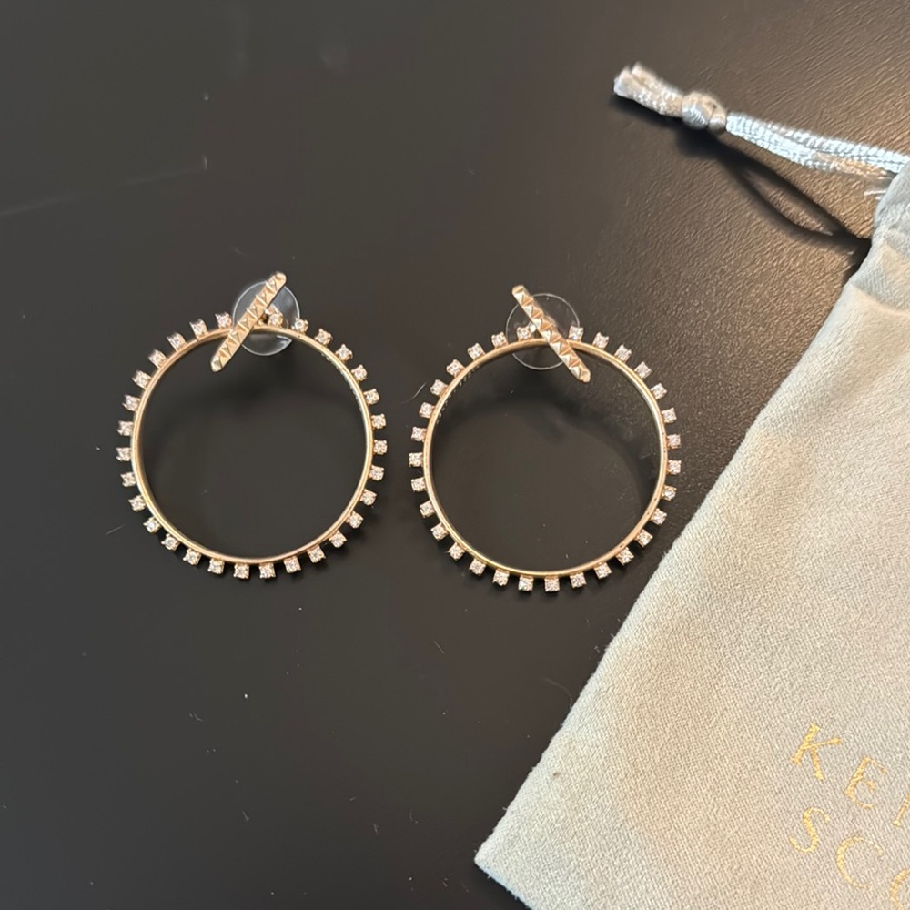 Kendra Scott Charlie Grace Rose Gold Earrings